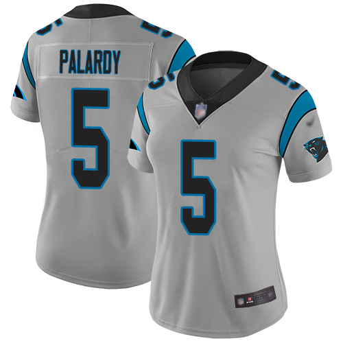 Carolina Panthers Limited Silver Women Michael Palardy Jersey NFL Football #5 Inverted Legend